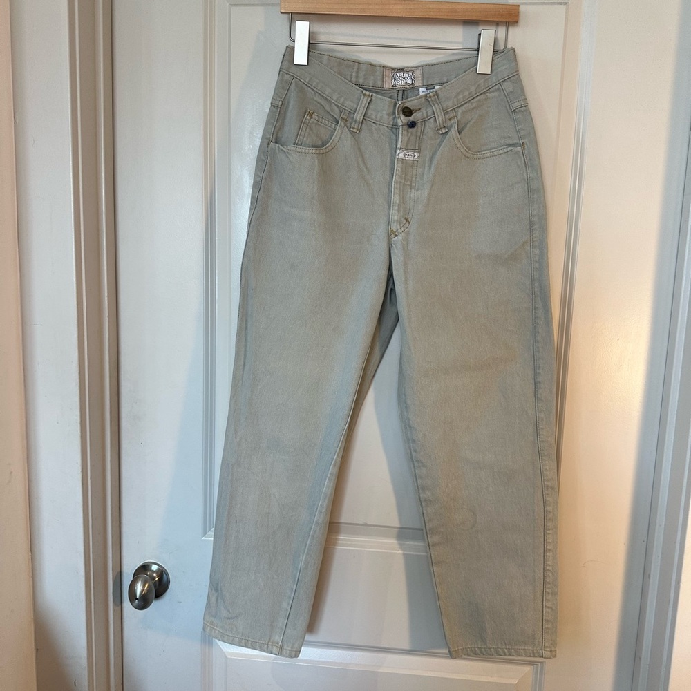 Vintage 90’s Marithe Francois Girbaud Barrel/ Balloon Straight Leg Jeans,Medium